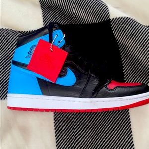 jordan 1 retro high NC to CHI leather